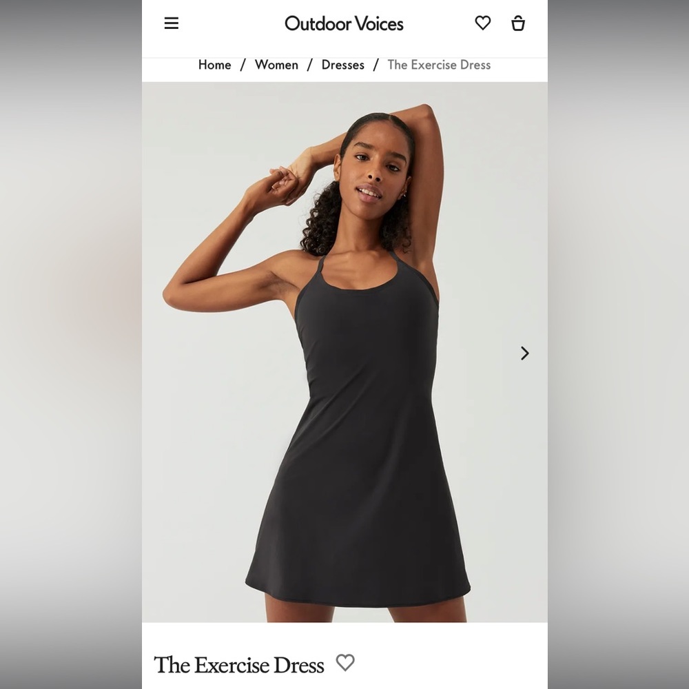 Outdoor Voices XS Workout Dress